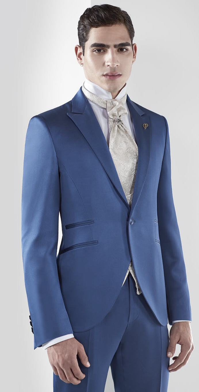 Beige Italian Style Suit, Jacket and Pants - C4046