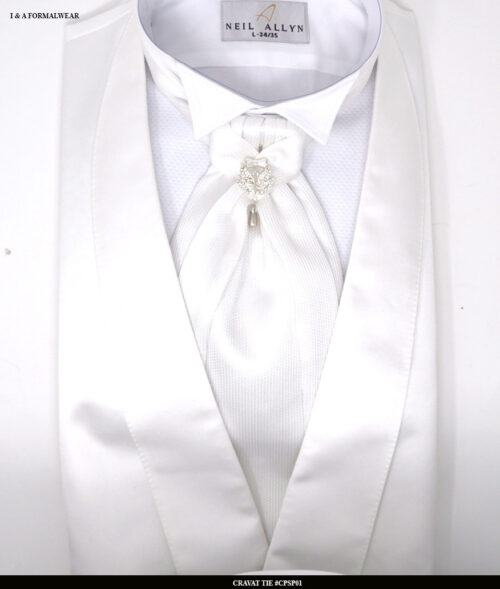 Groom's White Neckties